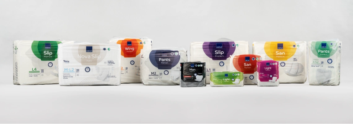 Solutions d’incontinence — confort et discrétion